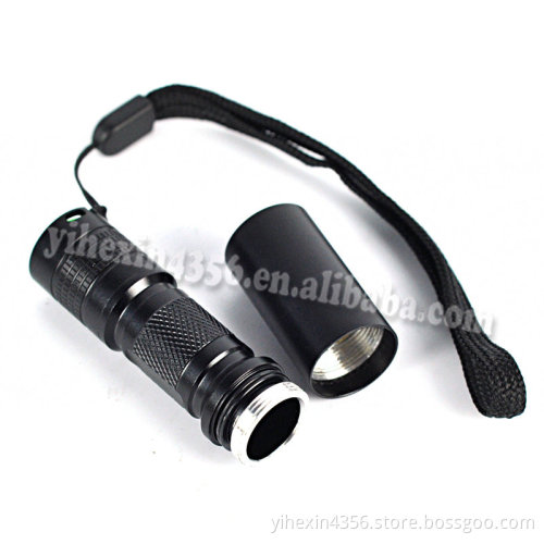 Manufacturer Customized LED Purple Light 365nm UV Flashlight